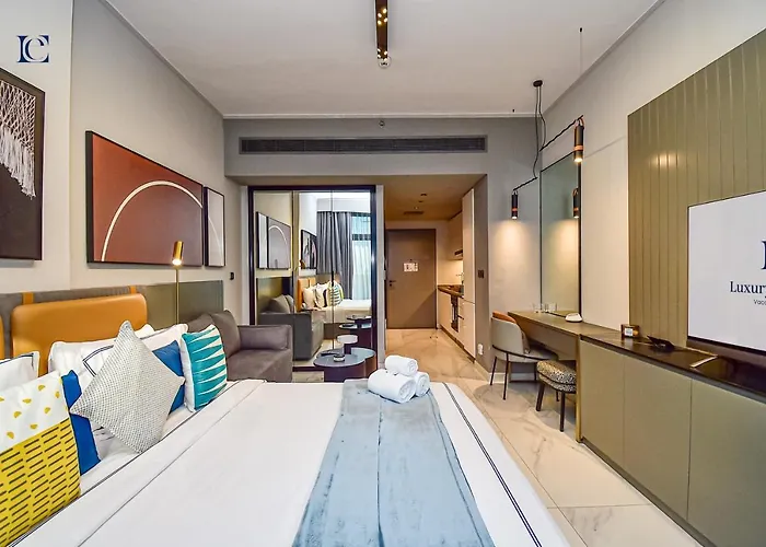 Luxury Escapes - Large & Brand New Studio Apt Business Bay - Mag