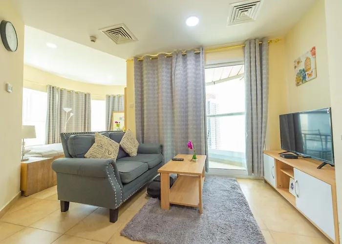 Luxury Escapes - Modern Budget Studio With Balcony In Jlt!