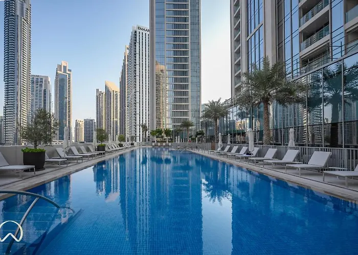 Oraya - Modern Apt 5 Min Walk To Dubai Mall & Burj Views