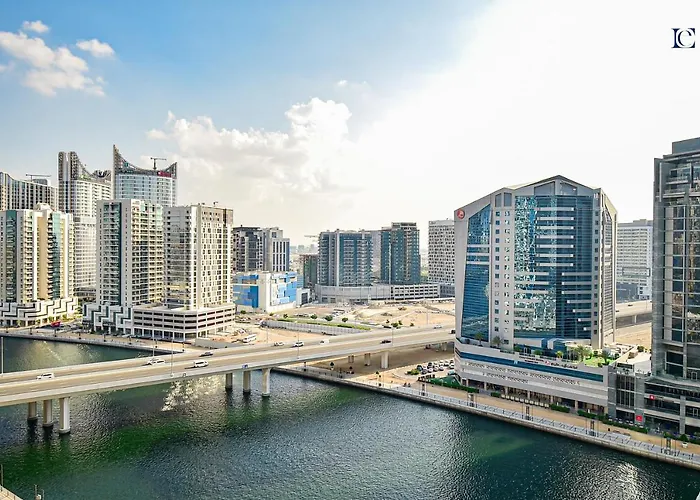 Luxury Escapes - Damac Maison Prive - Canal View Studio Apts - Near Dubai Mall