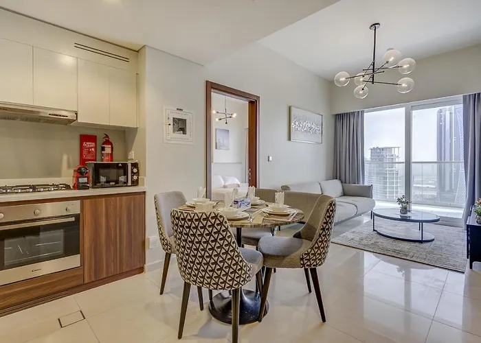 Two Bed Room Near Burj Khalifa Dubai Mall-5Minuts-Rva2705