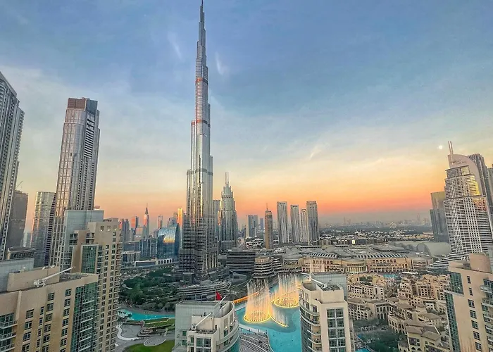 Prestige Living 2Br With Full Burj Khalifa And Fountain View By Auberge