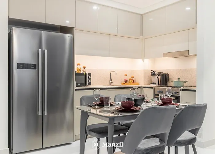 Manzil - 2Br Home In Emaar Beach Front With Sea View