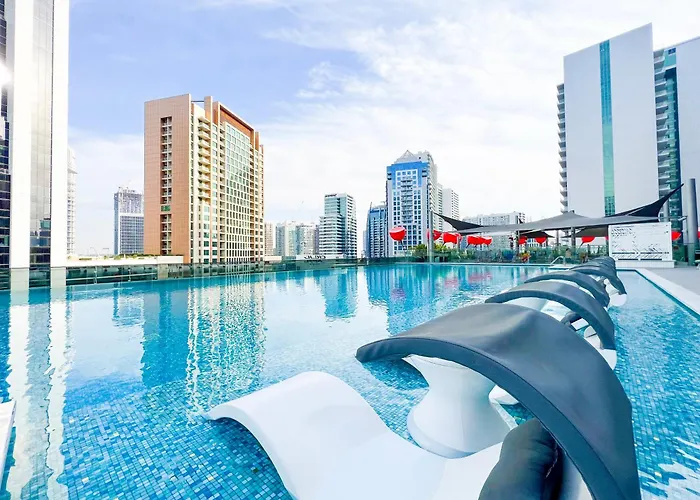 Mag318, Modern Studio Apartment With Great Amenities And Canal View, 5Min Walk To Dubai Mall