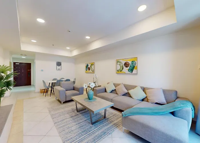 50 Percent Offer ! Iconic Princess Tower ! 64Th Floor ! Sea View & Marina Walk View ! 3Min To Marina Beach & Tram ! Spacious