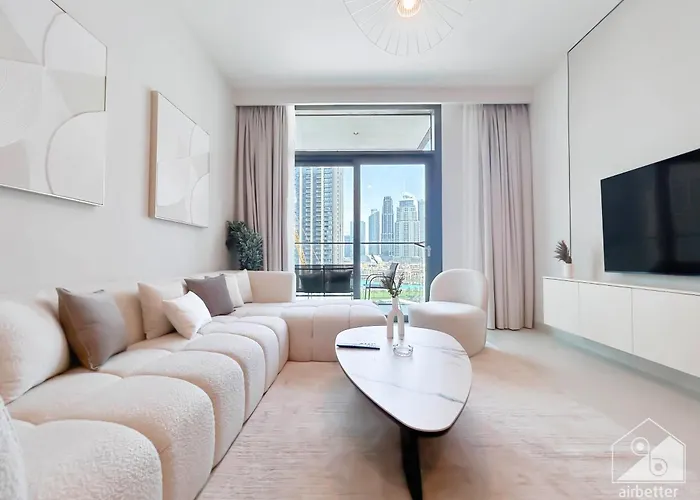 Luxury Burj Crown 4Bedroom Balcony & Downtown View