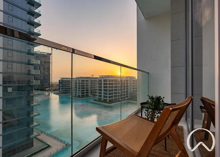 Oraya - Sleek 1Br In District One , Direct Lagoon Access
