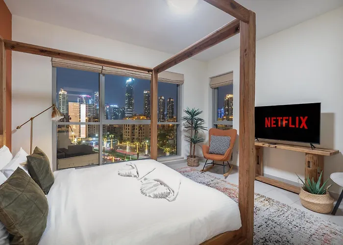 Boulevard 2 Br- Burj Khalifa-Dubai Mall- Pool-Gym
