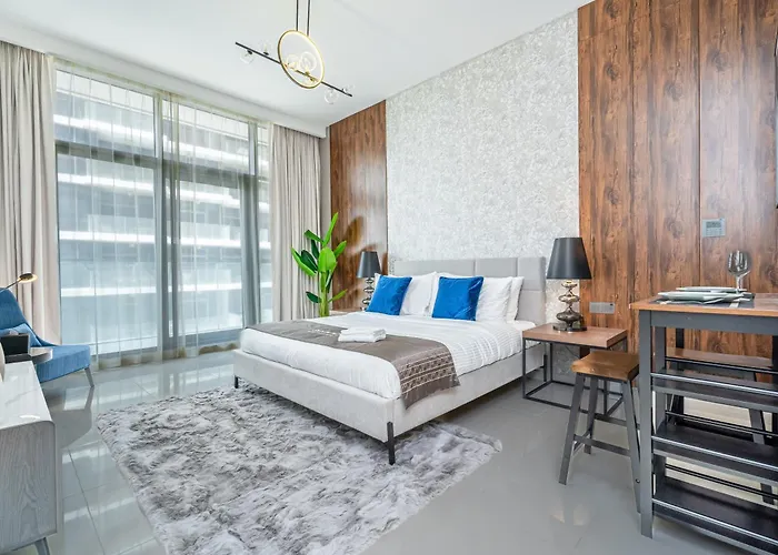 Escape24 Luxury Studio Apartment Golf Promenade Damac Hills Dubai