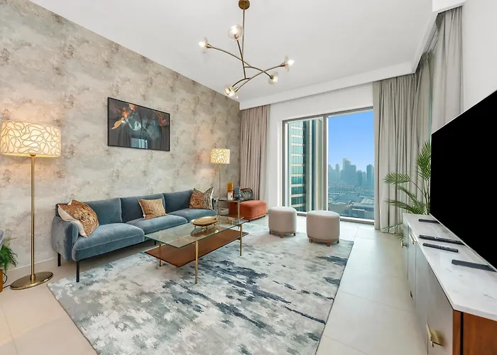 Luxury 2Br, Burj And Fountain View, 2 Min Walk To Dubai Mall