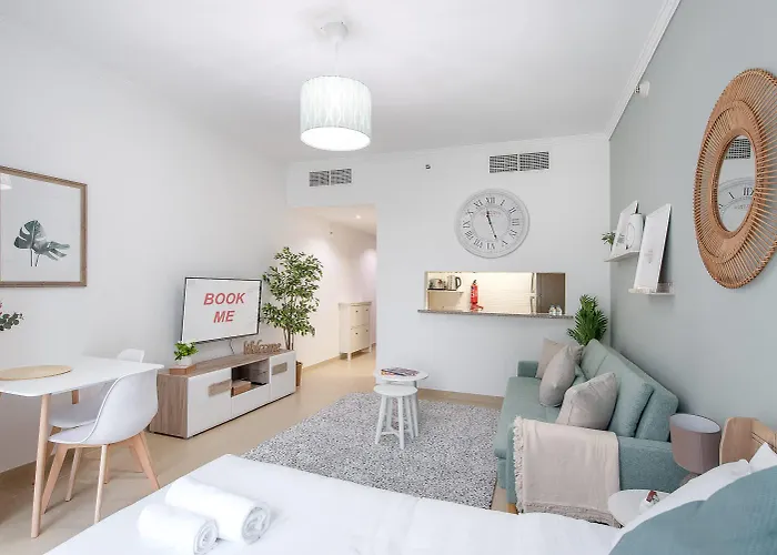 Serene Studio Apartment With Stylish Interior Space In Jlt!