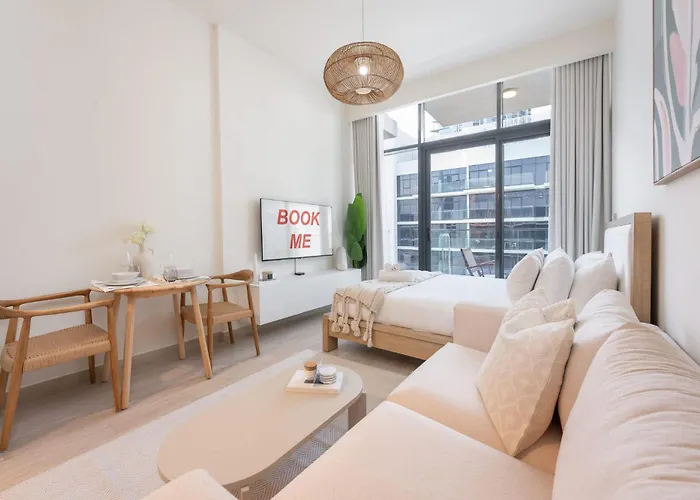 Vibrant Studio At Azizi Riviera In Maydan One, Near Burj Khalifa