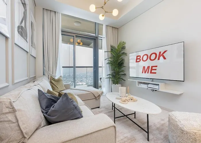 Serene 2-Bedroom Apartment With Views Of The Cityscape At Aykon City Tower C In Business Bay
