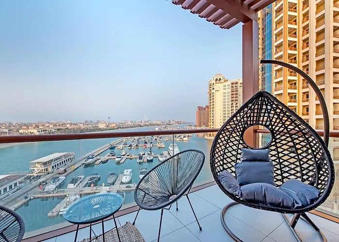 Cozy Studio With Stunning Ocean Views In Palm Jumeirah