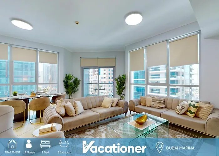 Torch Tower - Cosy Two Bedroom In Dubai Marina