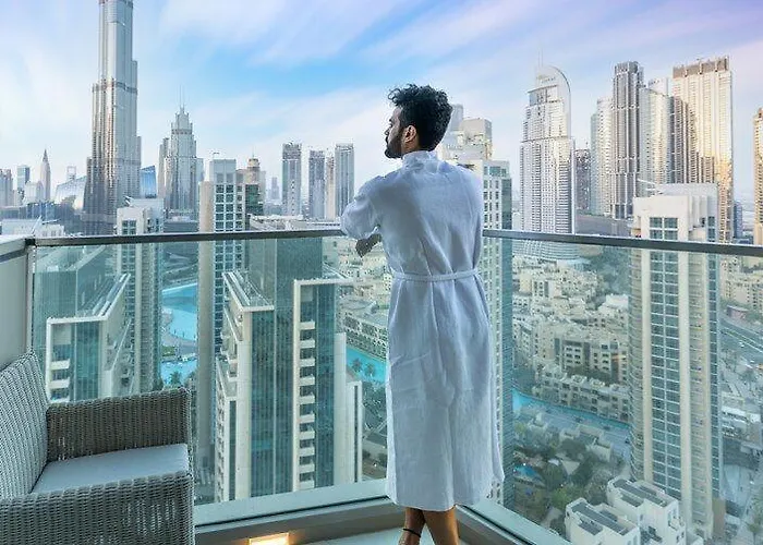 Urban Nest Hostel Burj Khalifa View