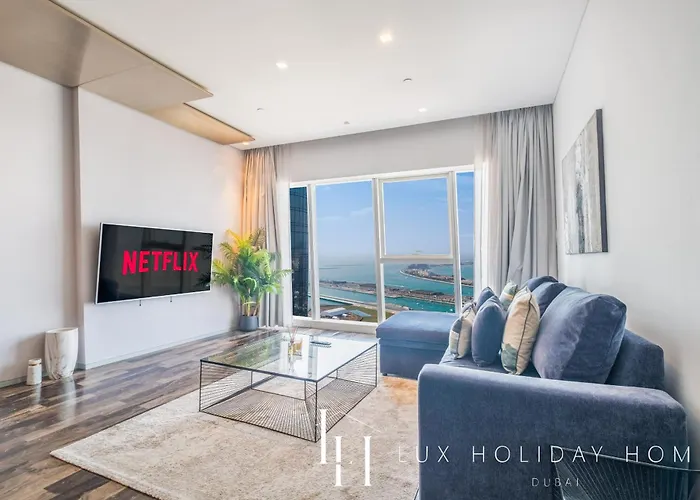 Lux - Lavish Suite With Full Palm Jumeirah View 1