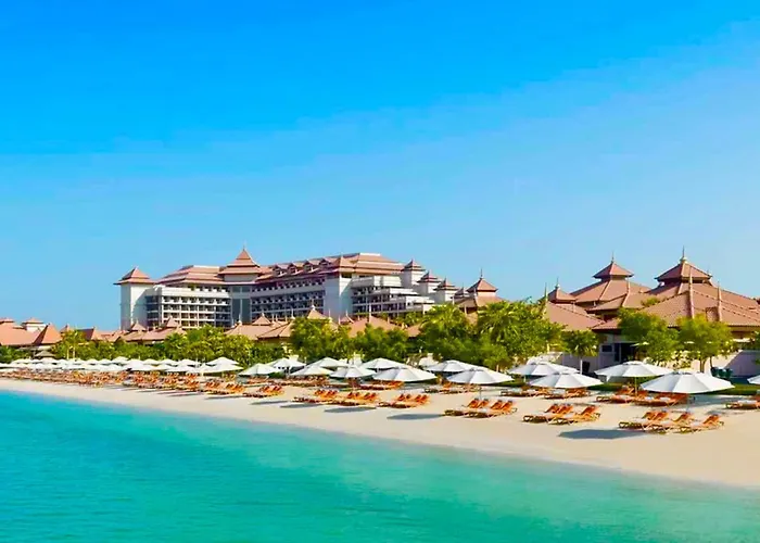 Palm Jumeirah, Studio, Fantastischer Meer-, Beach- Und Skyline Blick, Strand