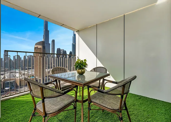 Lux 3Br Maid With Burj View Dubai Mall Connect