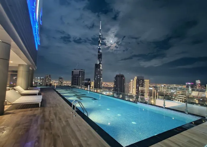 Paramount Hotel Midtown 2Br With Burj Khalifa Views