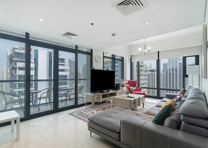 Scenic Lake View 2Br Near Metro In Cluster A, Jlt - Allsopp&Allsopp