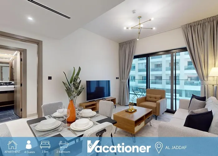 Binghatti Creek - Chic Two Bedroom In Al Jadaf