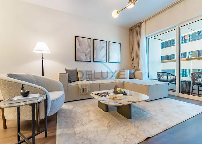 Revamped 1Br Unit With Partial Sea & Palm Jumeirah Views Close To Beach , Elite Residence, Dubai Marina By Deluxe Holiday Homes
