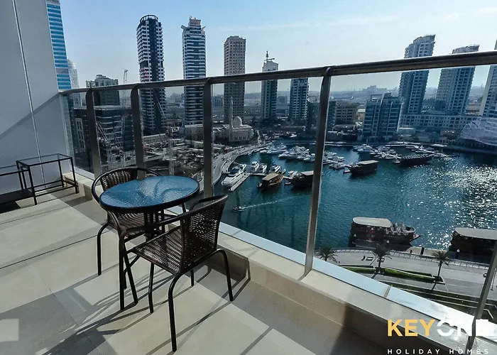 Sophisticated One Bedroom With Full Marina View