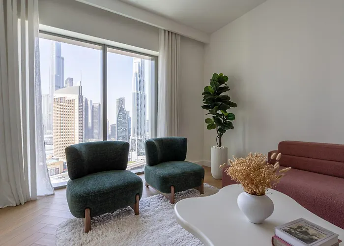 Th-Homes Downtown 2 Bedroom With Burj Khalifa View
