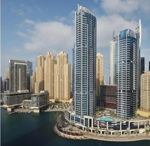 Delux Studio Apartment Dubai Marina The Bay 5 Min Beach Jbr & 3 Min To Tram Station