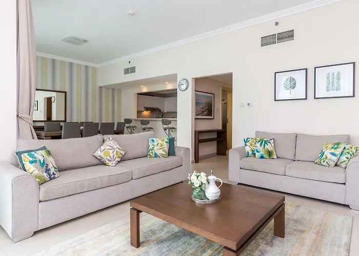 Lovely 2Br With Assistant Room In Al Bateen Residences Jbr By Deluxe Holiday Homes
