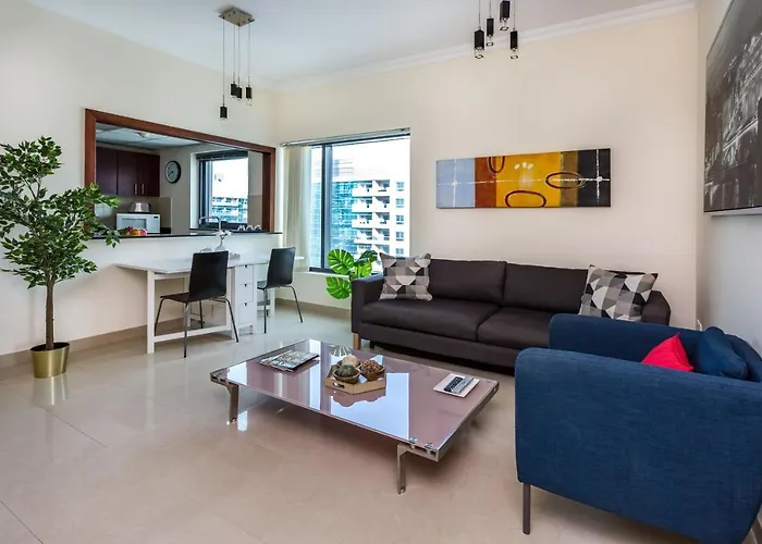 Higuests - Modern Apt In Dubai Marina With Pool And Gym