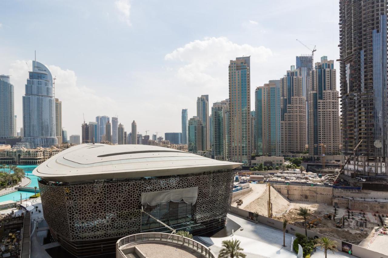 Higuests - Luxury Apt With Balcony, Steps From Burj Khalifa Apartment