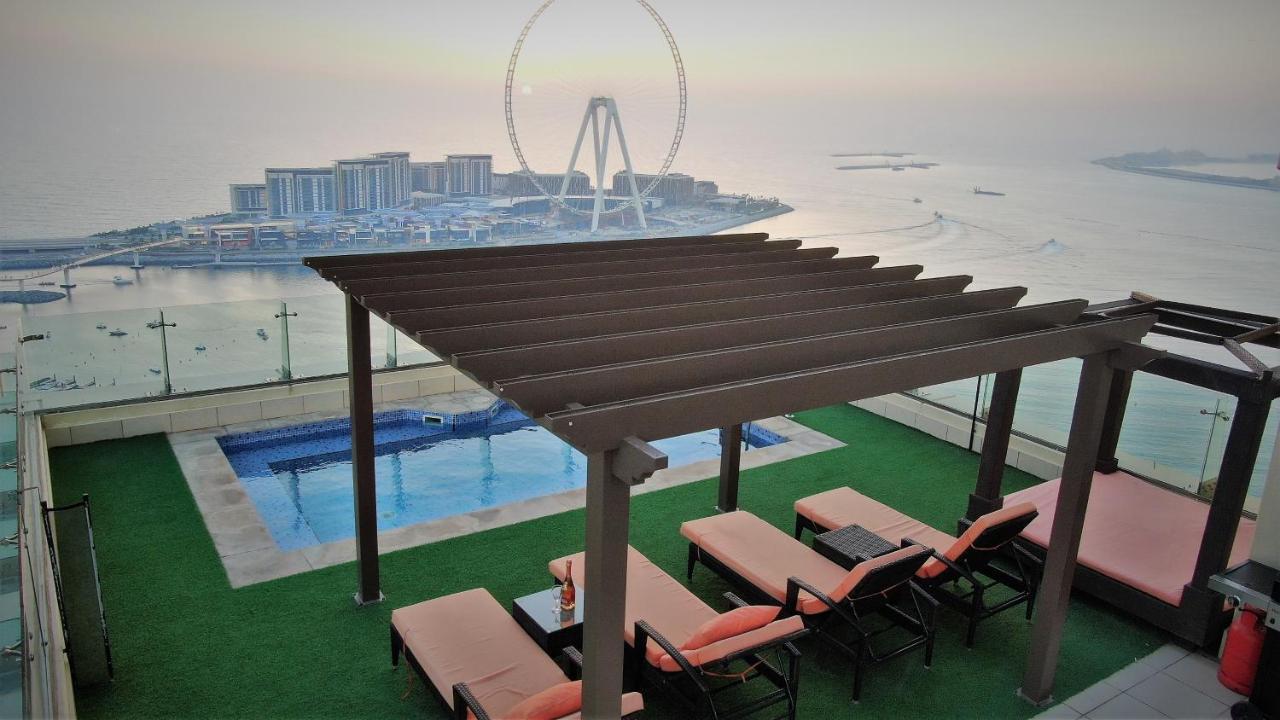 Jbr Penthouse With Terrace Pool Apartamento