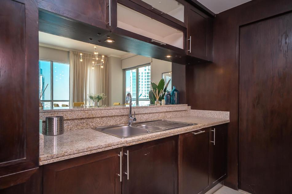 Daire Durrani Homes - Residences Lux Two Bedroom With Burj Khalifa Fountain View
