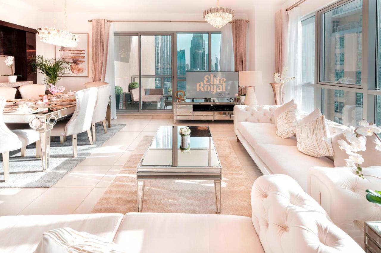 Elite Royal - Full Burj Khalifa & Fountain View - Emerald Apartment Dubai