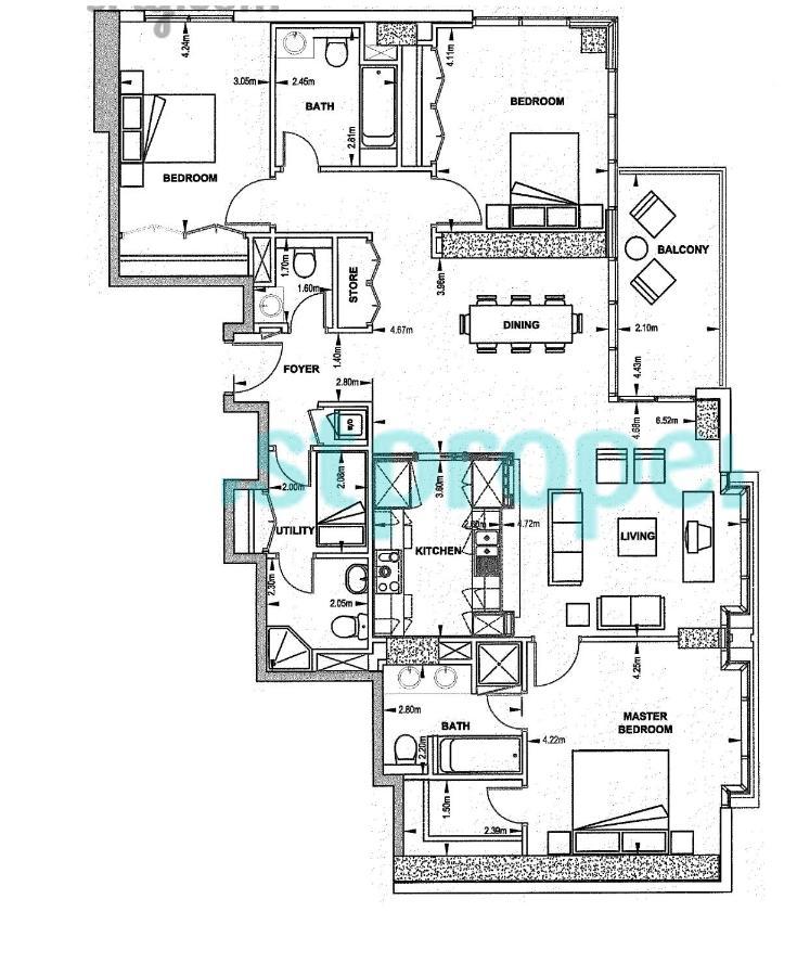Elite Royal - Luxurious - Partial Burj Khalifa & Fountain View - Eminence Apartamento Dubai