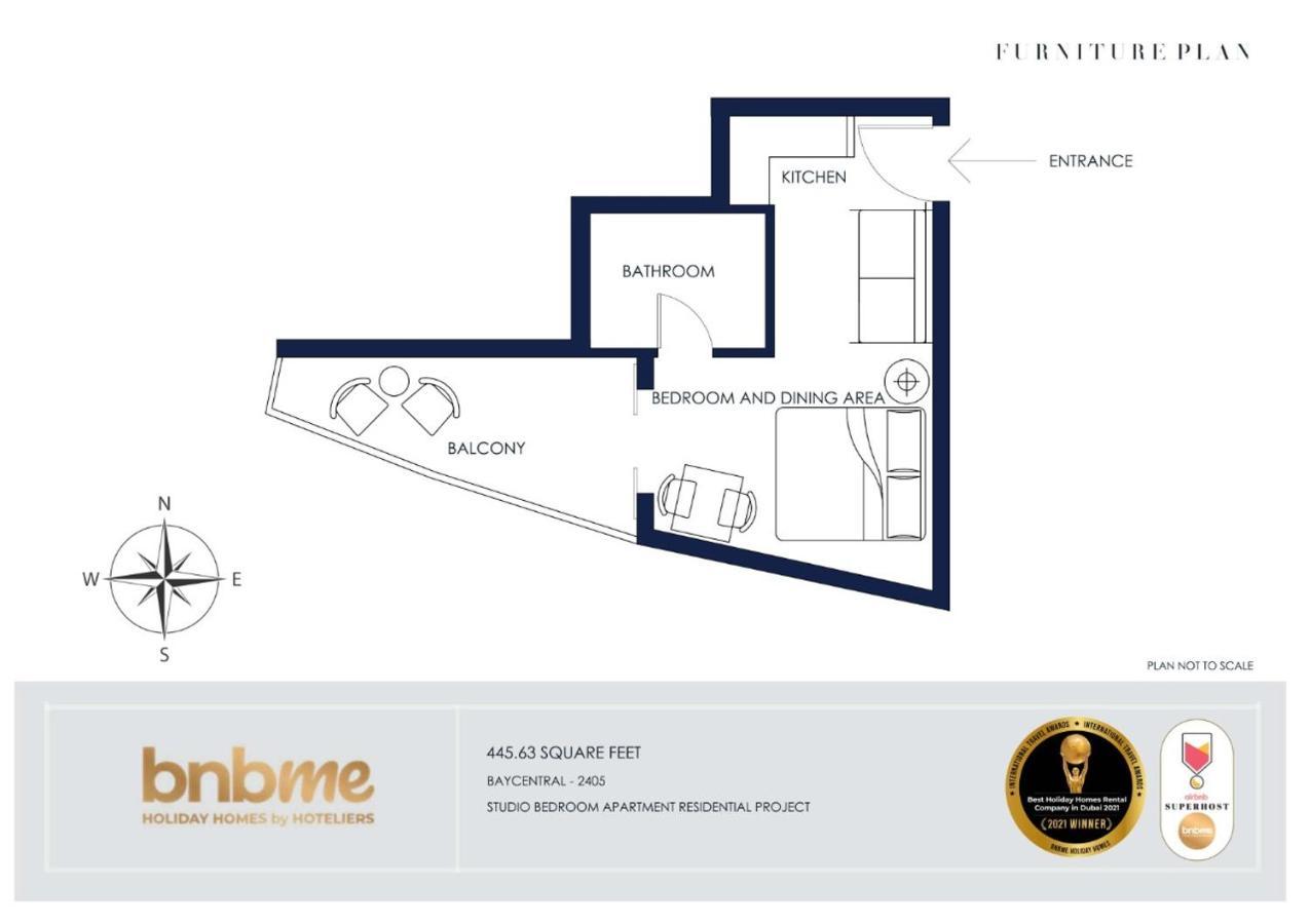 Apartment Trendy Studio - Heart Of The Marina - By Bnbme Homes - 2405 *