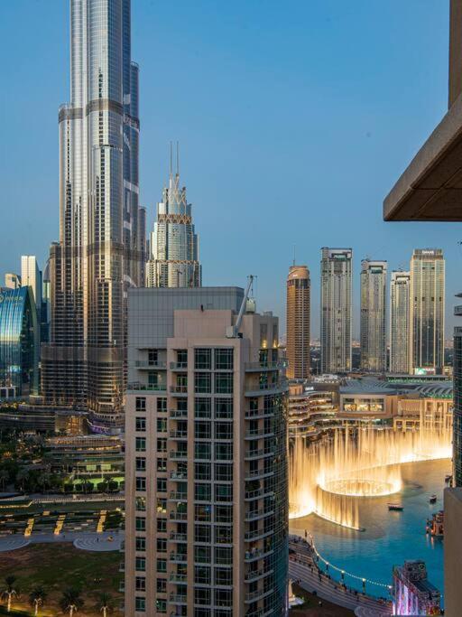 First Class 2br With Full Burj Khalifa And Fountain View Apartment Dubai