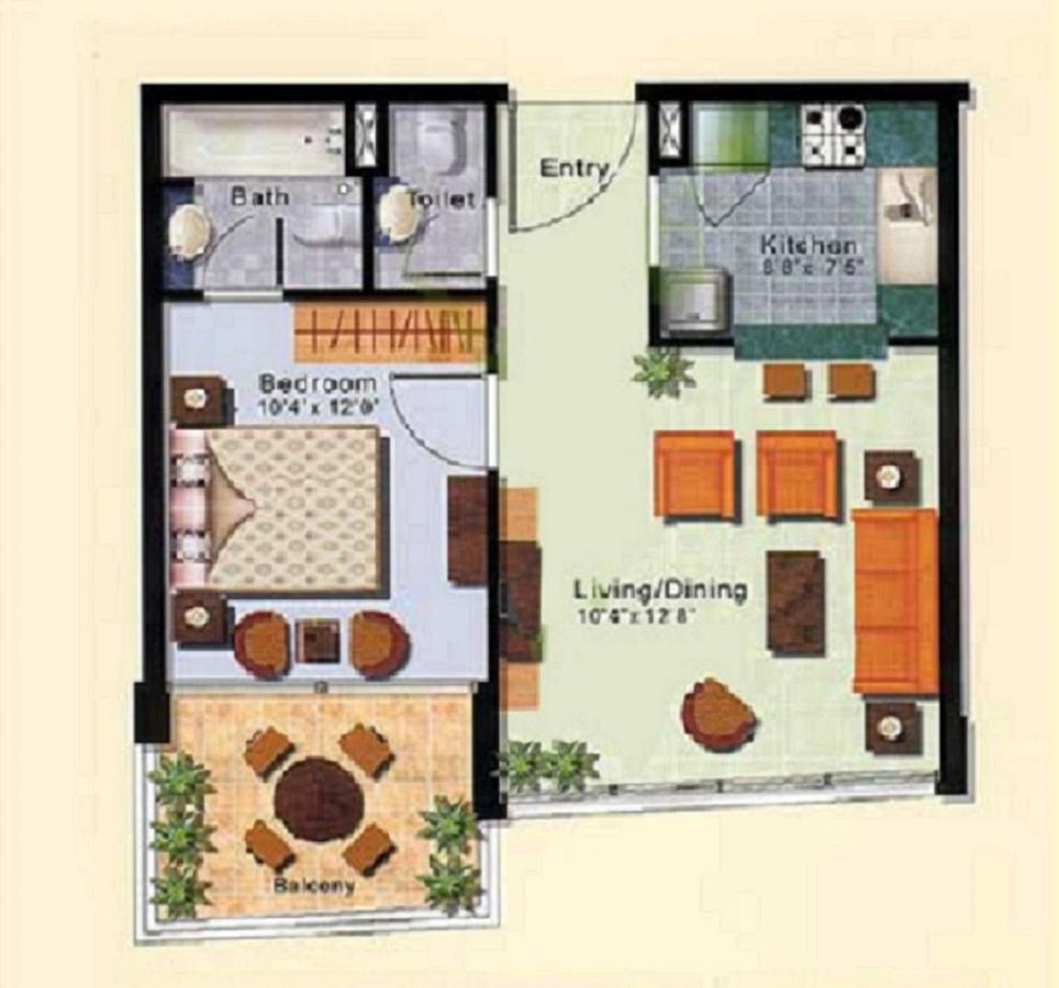 Newly Furnished One Bedroom Next To Metro & In Marina Apartment