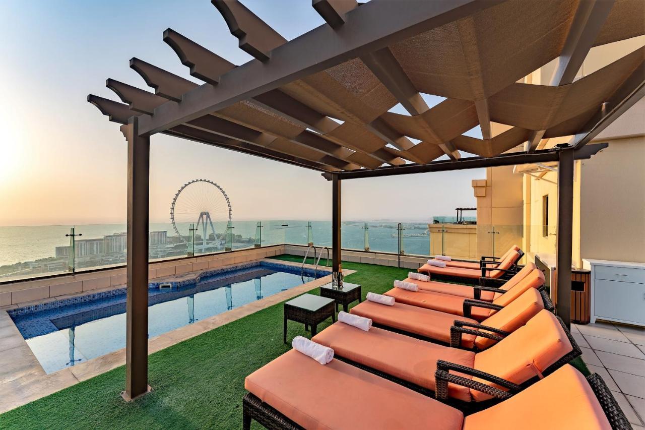 Jbr Penthouse With Terrace Pool Apartamento