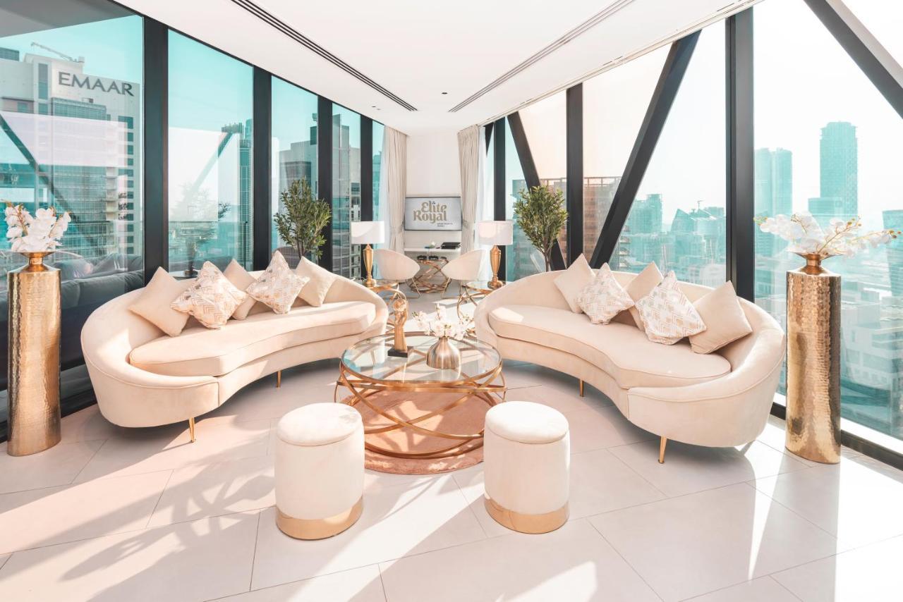 Apartamento Elite Royal - Panoramic Burj Khalifa, Fountain & Skyline View - Marquise *