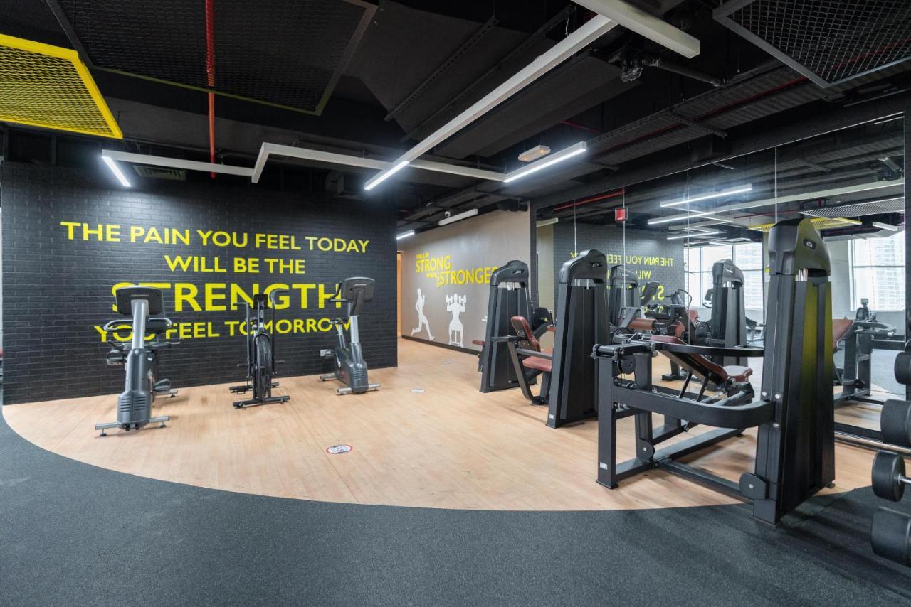 Spacious 2 Beds 5 Min Walk From Mall With Brand New Gym And Rooftop Swimming Pool Daire