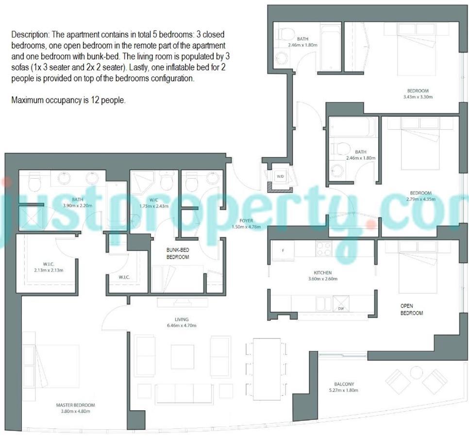 Apartment Elite Royal - Full Burj Khalifa & Fountain View - Magnum *