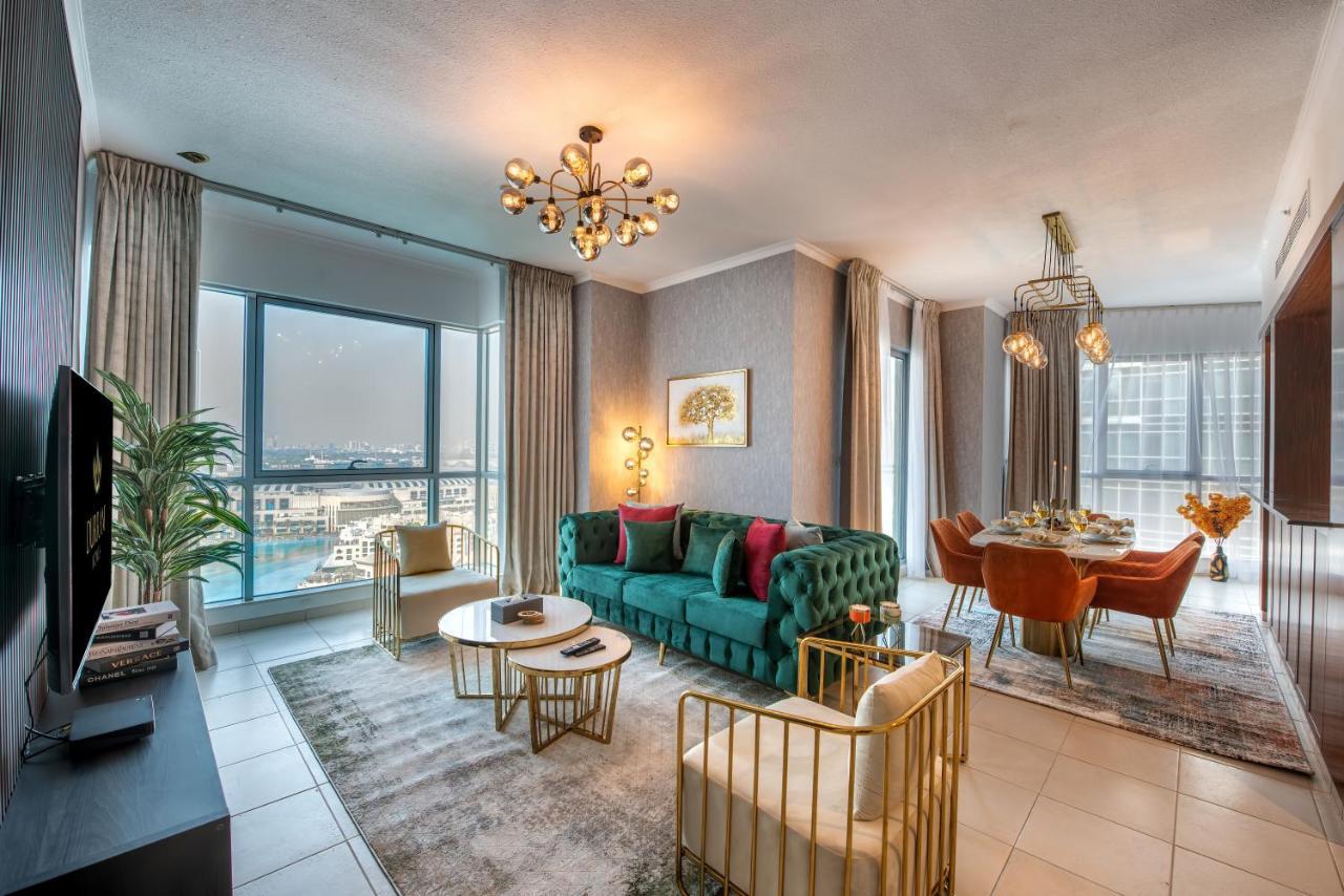 Durrani Homes - Luxe Living With Burj Khalifa And Fountain View - Third Without Partition Apartamento *