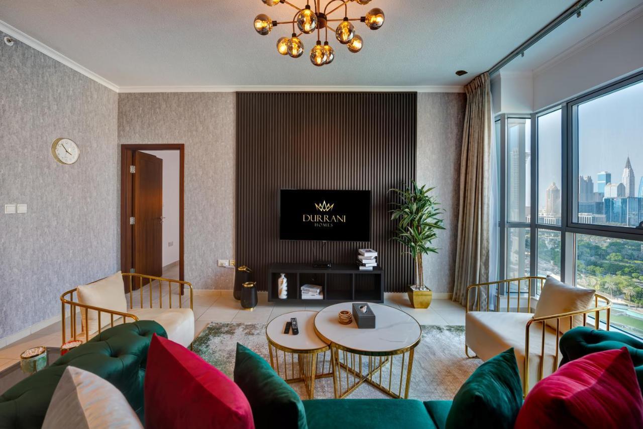 Apartamento Durrani Homes - Luxe Living With Burj Khalifa And Fountain View - Third Without Partition Dubai
