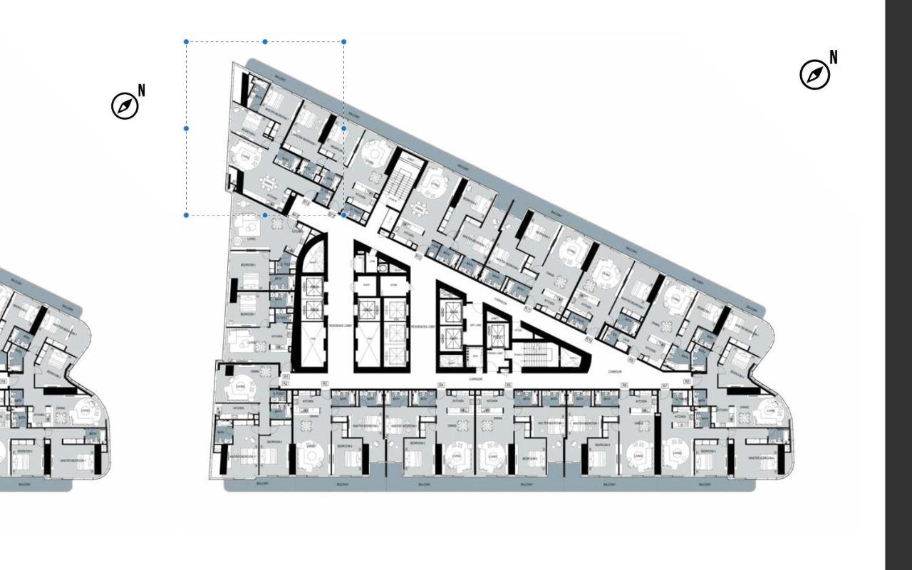 Apartamento Paramount Midtown, Business Bay *