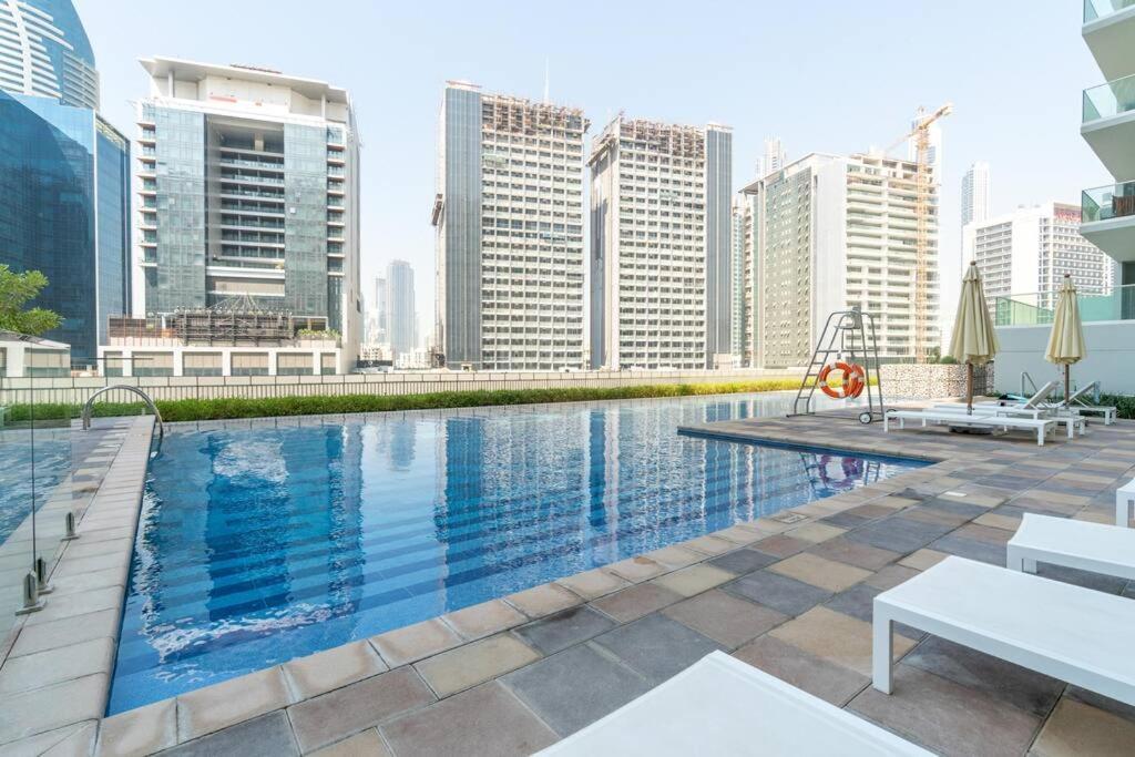 2bdr - Burj Khalifa View - Pool, Sauna & Hamam *