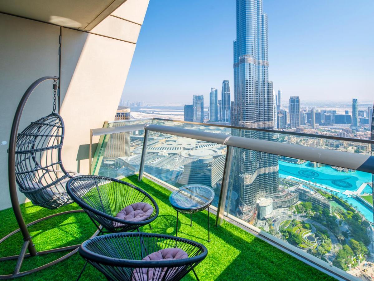 First Class 3br With Full Burj Khalifa And Fountain View Apartment *