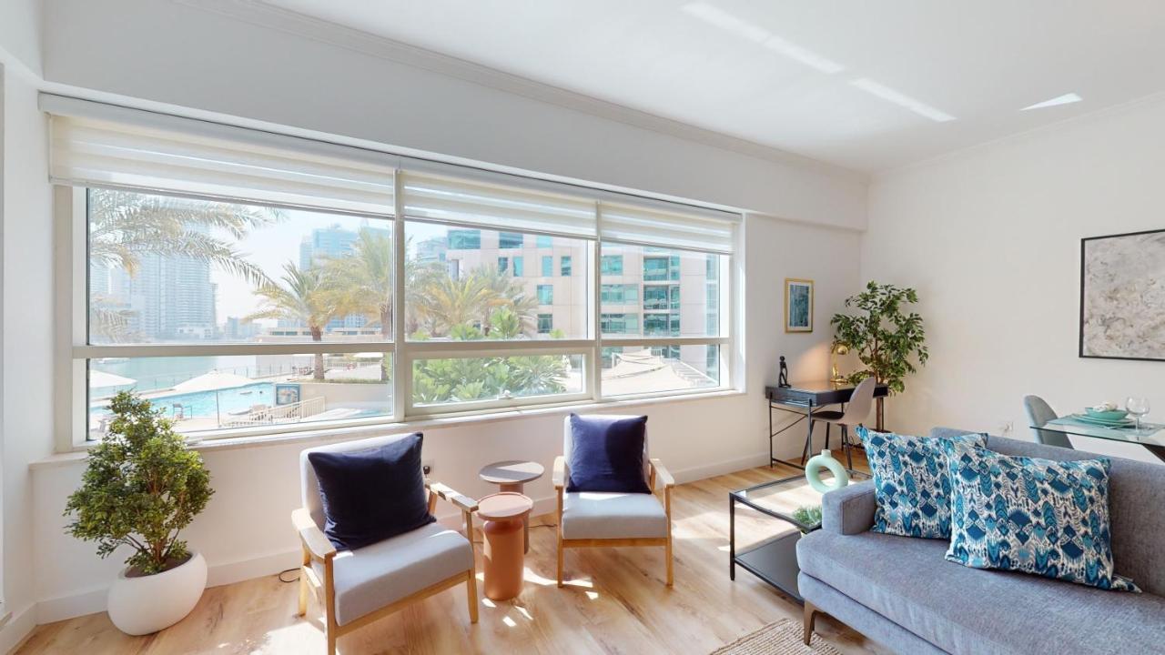 Trendy Bright With Marina, Pool And Ain Views